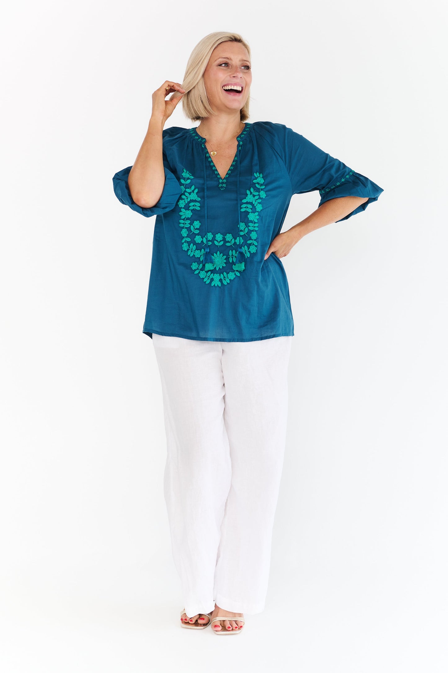 FIESTA BLUE SHIRT