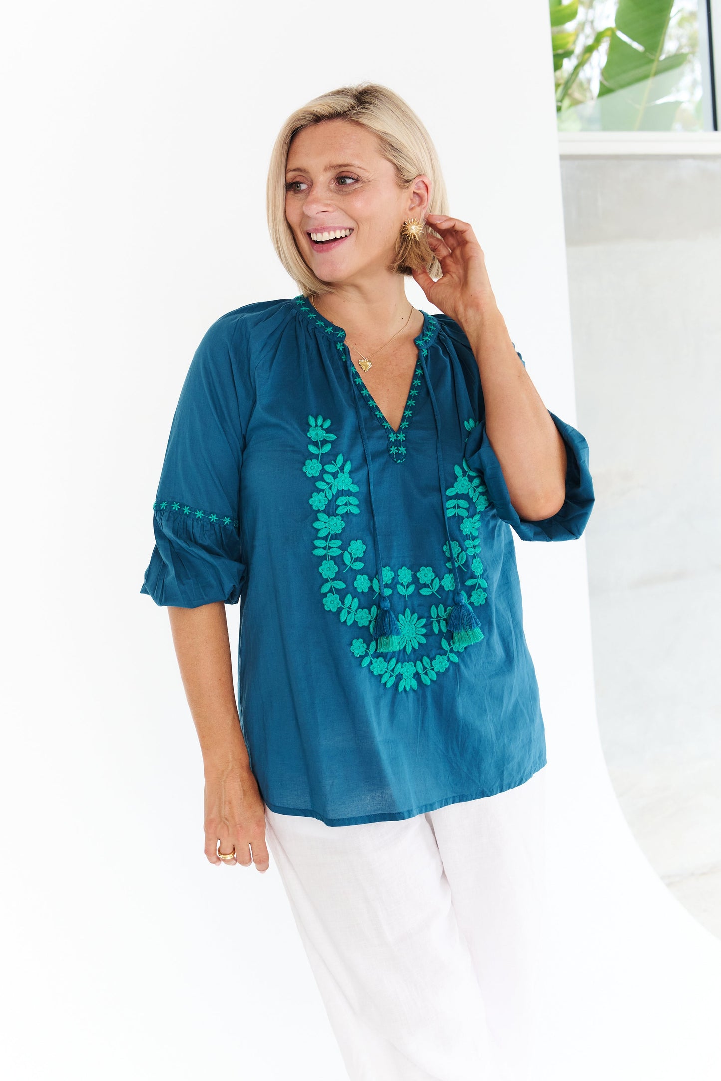 FIESTA BLUE SHIRT
