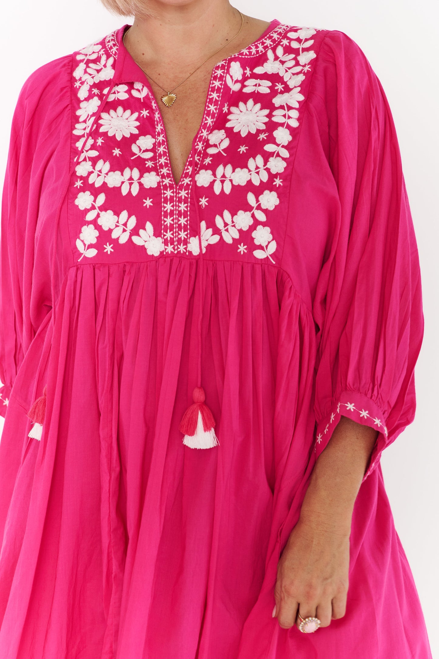 FIESTA HOT PINK DRESS