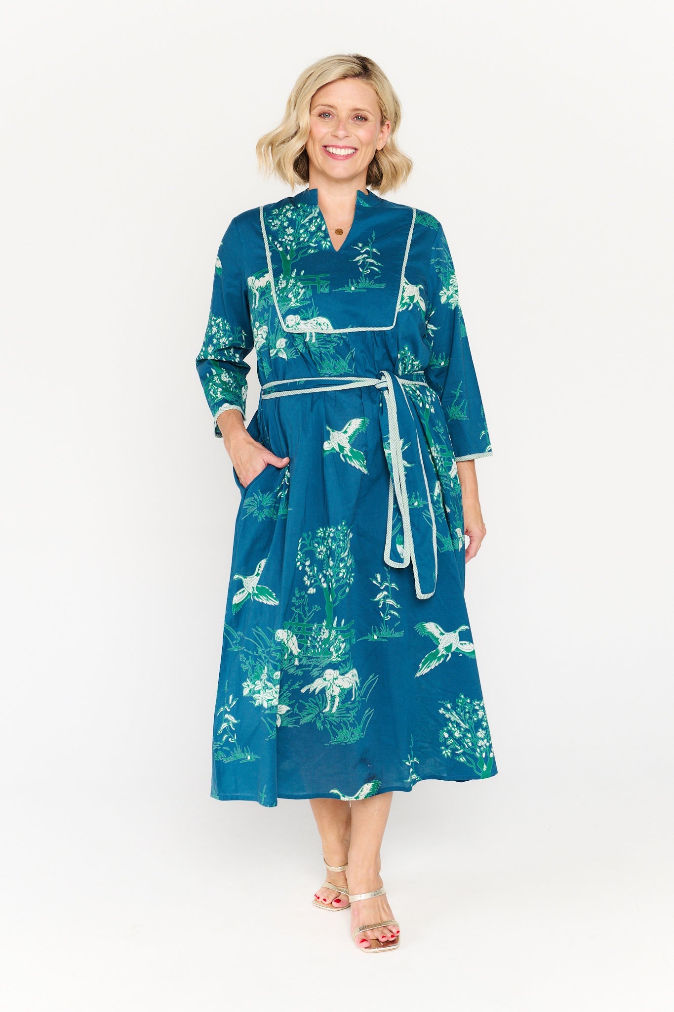 FILLY TEAL DRESS