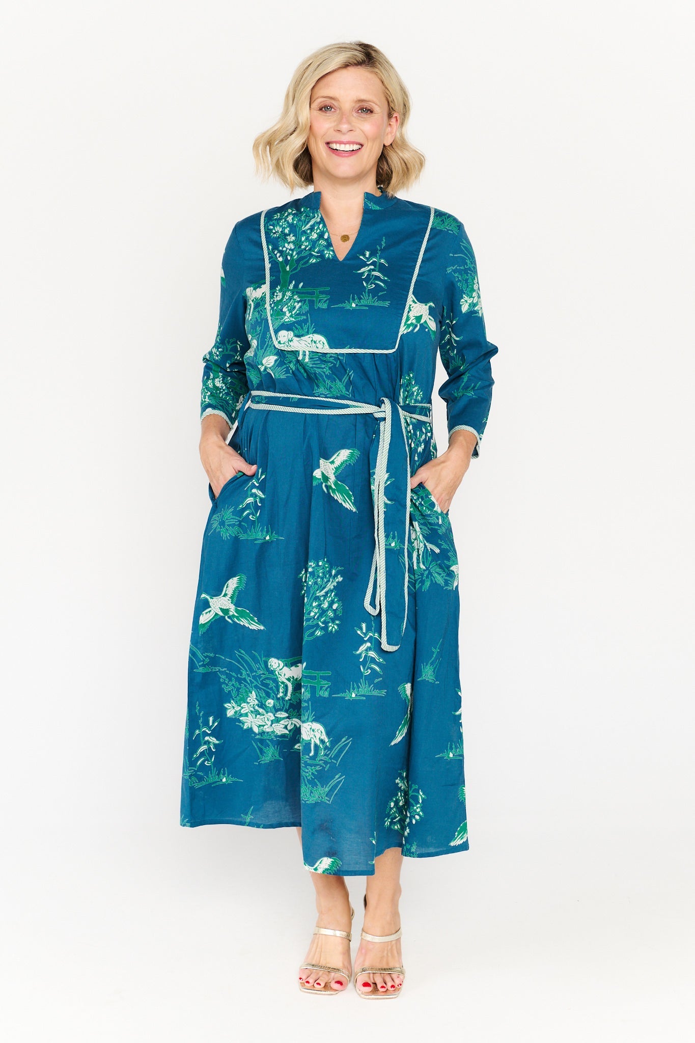 FILLY TEAL DRESS