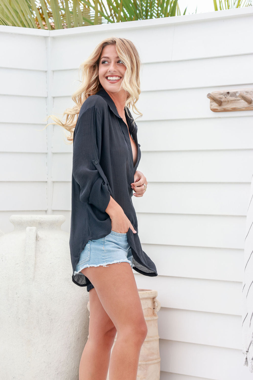 Shirt Dress Clothing FSC2104