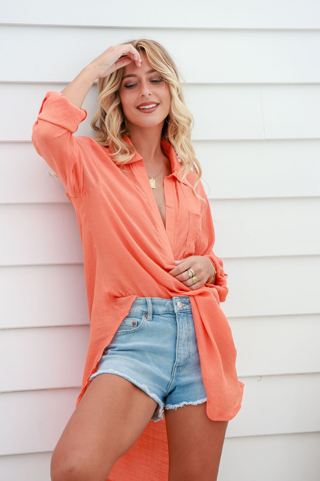 Shirt Dress Clothing FSC2104