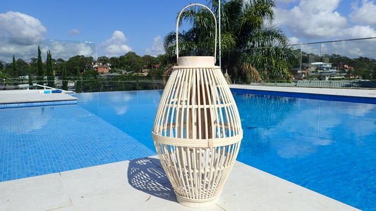 Homewares Bamboo Lantern FSL9001 Medium