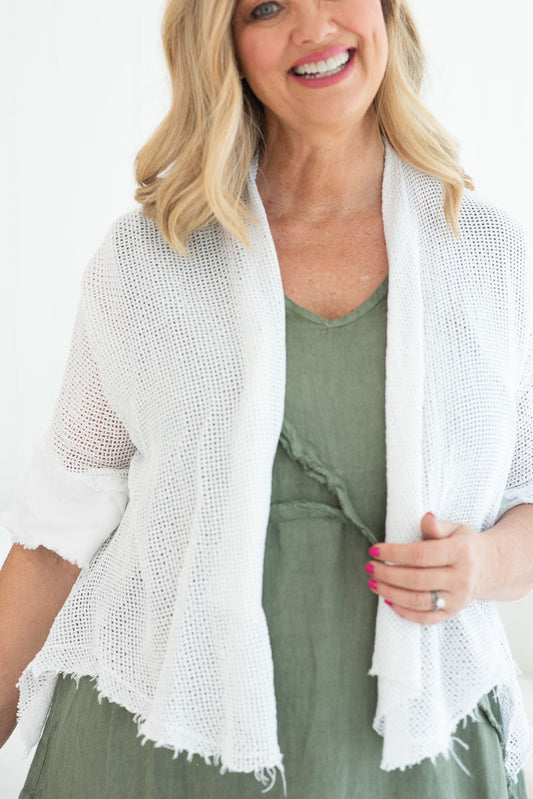 Fisherman Jacket | White