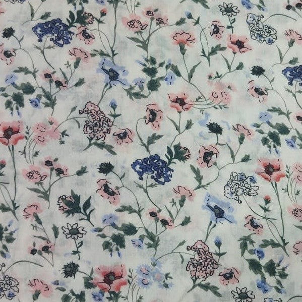 Floral Haze Half Sleeves Kimono
