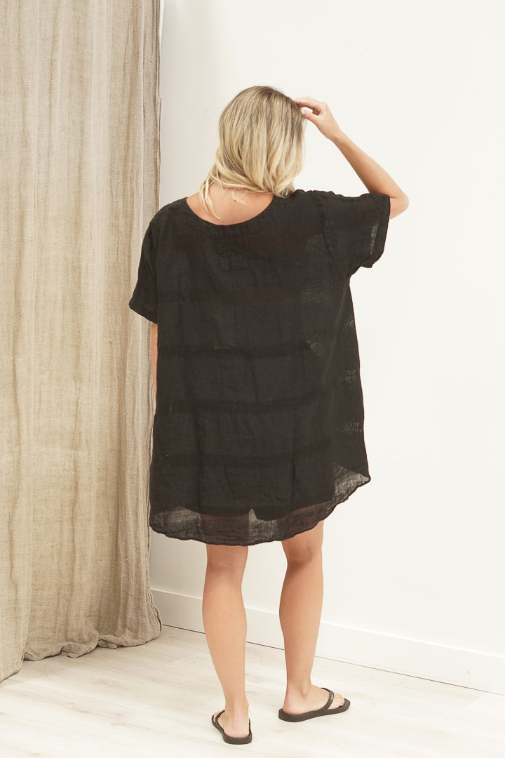 Helene Top Black Combo