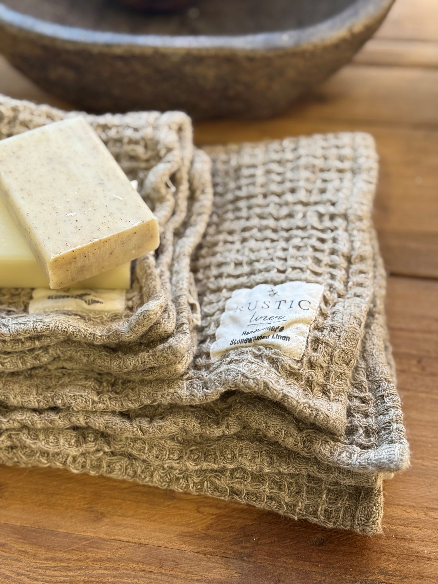 Enzo Waffle Hand Towel 50X80Cm