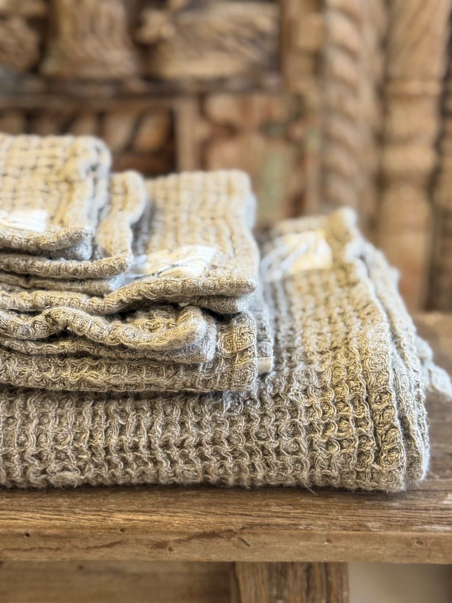 Enzo Waffle Hand Towel 50X80Cm