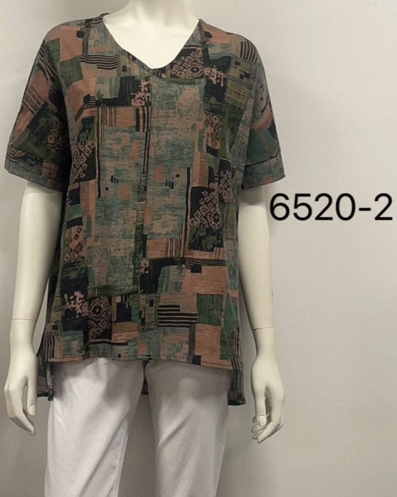 V-neck Cotton Top