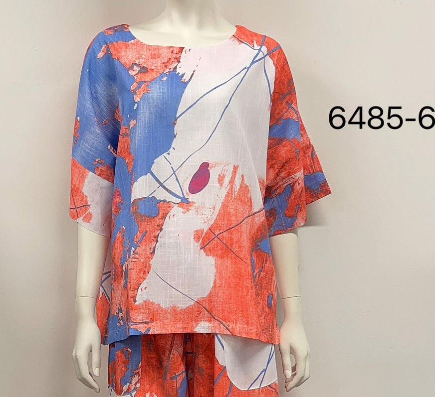 Printed Cotton Top