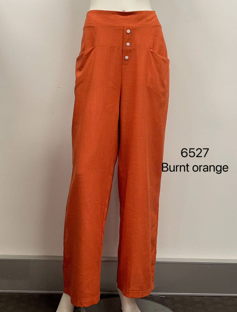 Buttoned Utility Pants