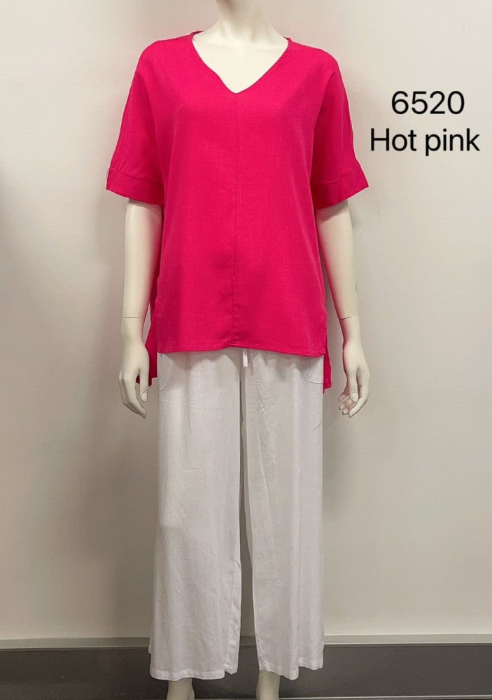 V-neck Cotton Top