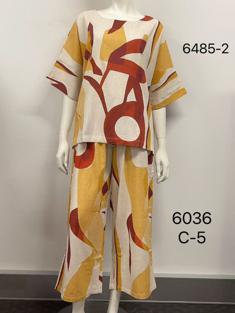 Printed Cotton Top
