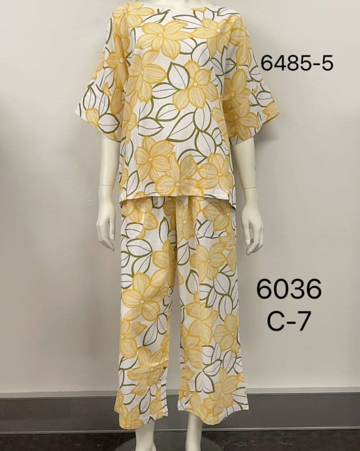 Printed Cotton Top