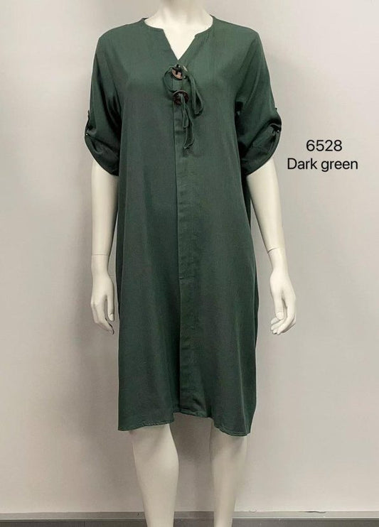 Cuffed Elegance Dress