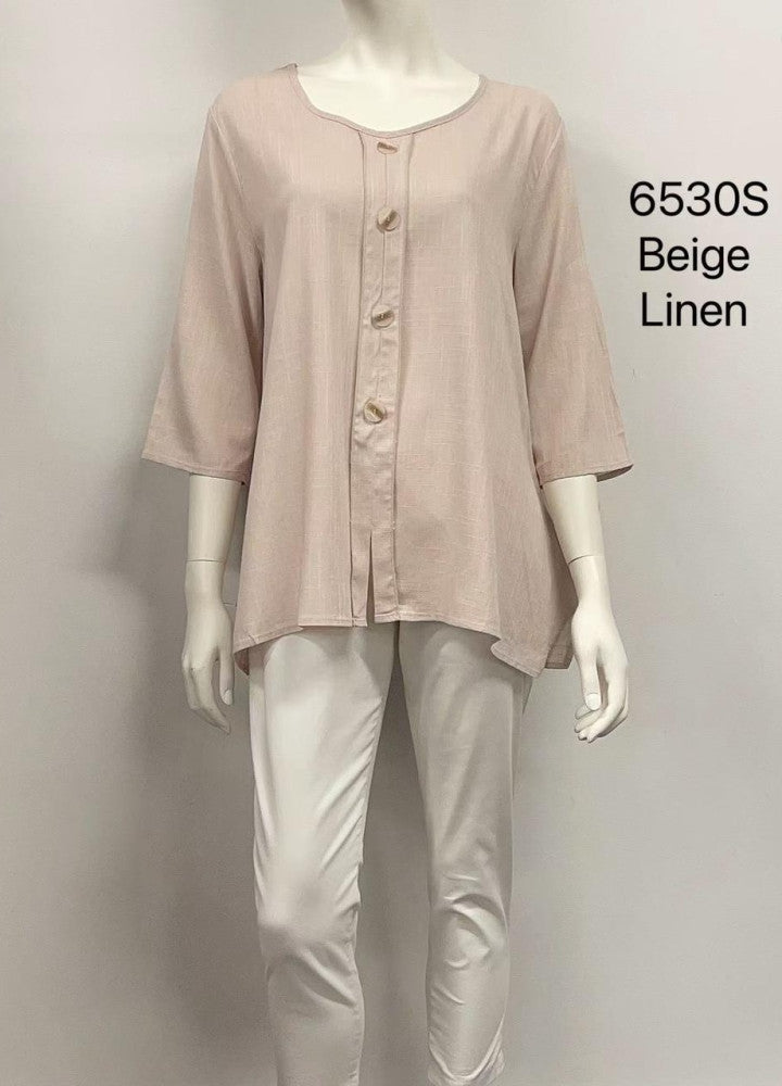 Breeze Linen Top