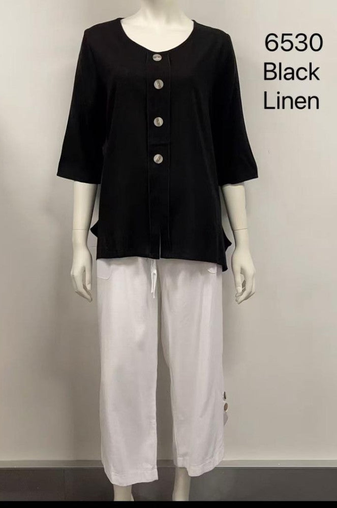 Breeze Linen Top