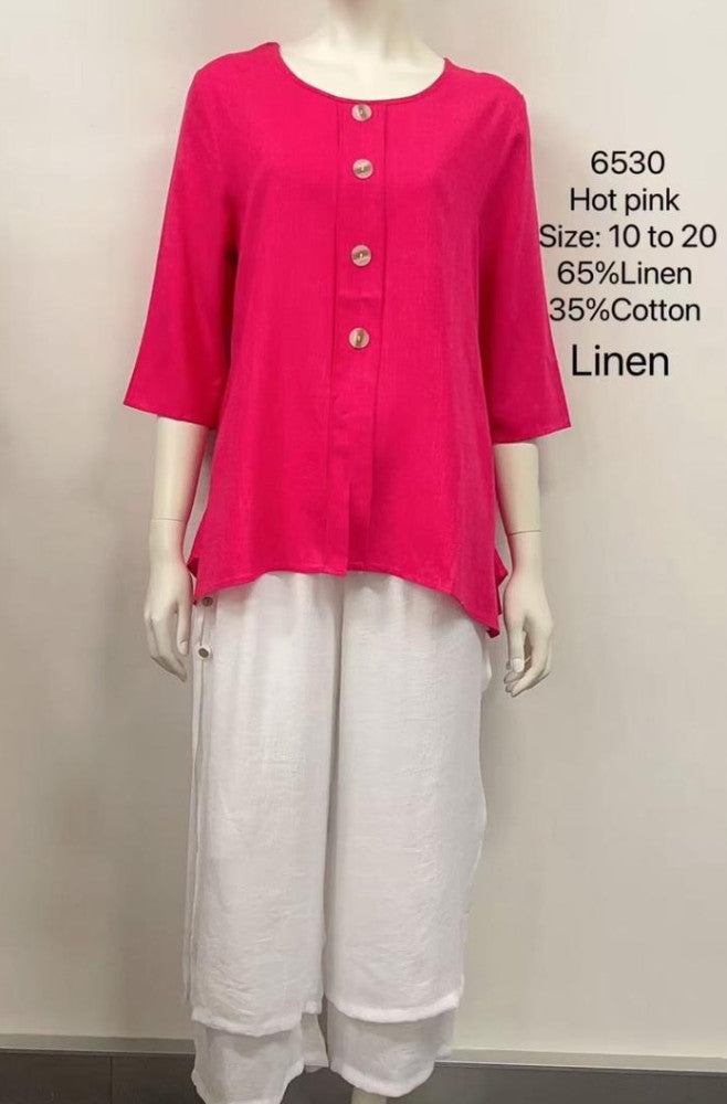 Breeze Linen Top