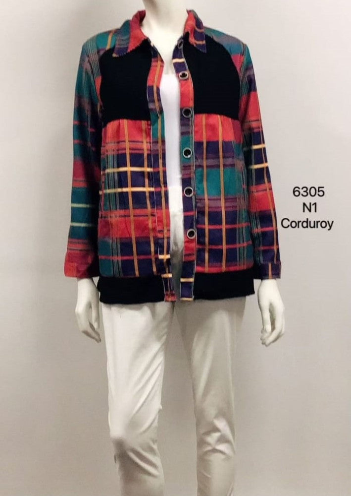 Corduroy Button-Up Jack