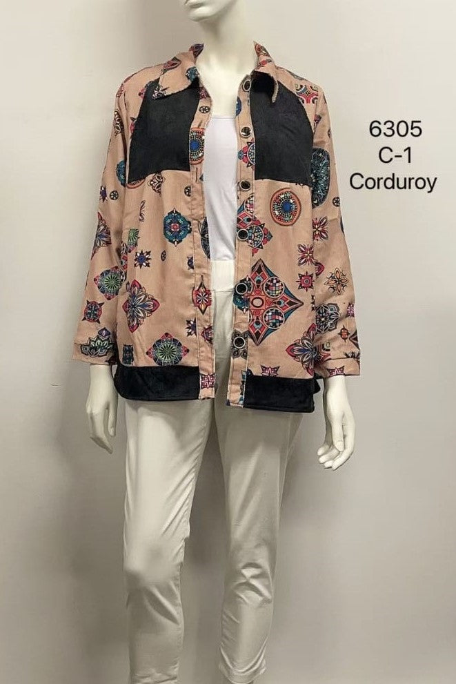 Corduroy Button-Up Jack