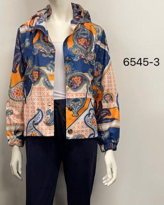 Corduroy Hooded Jacket