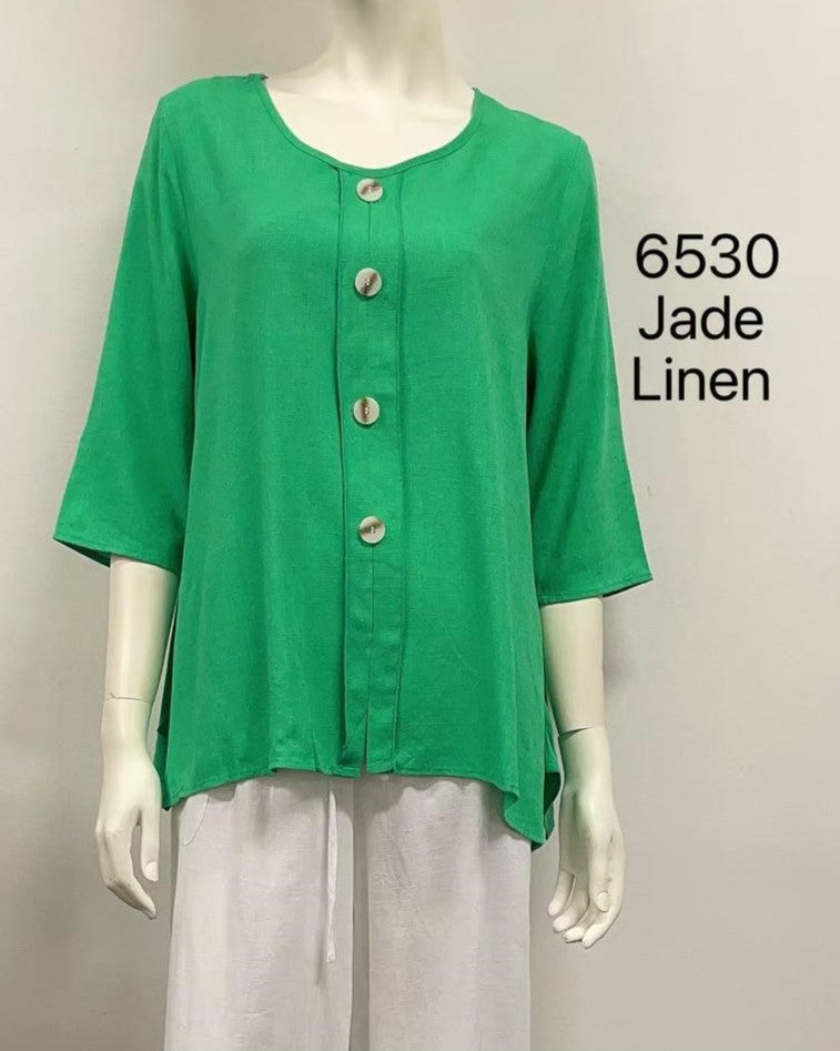 Breeze Linen Top
