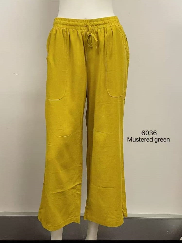 Linen Pant with Pockets
