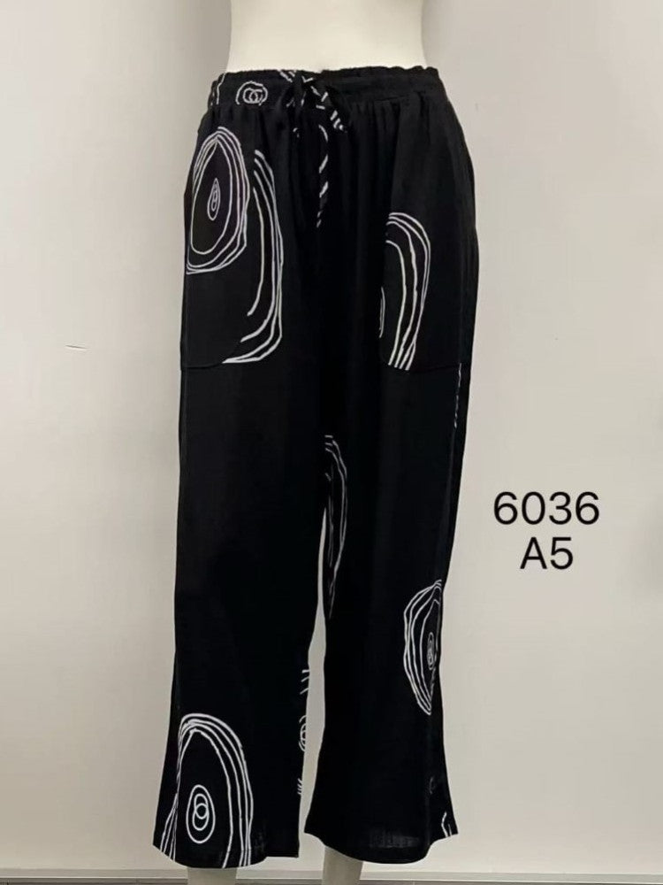 Linen Pant with Pockets