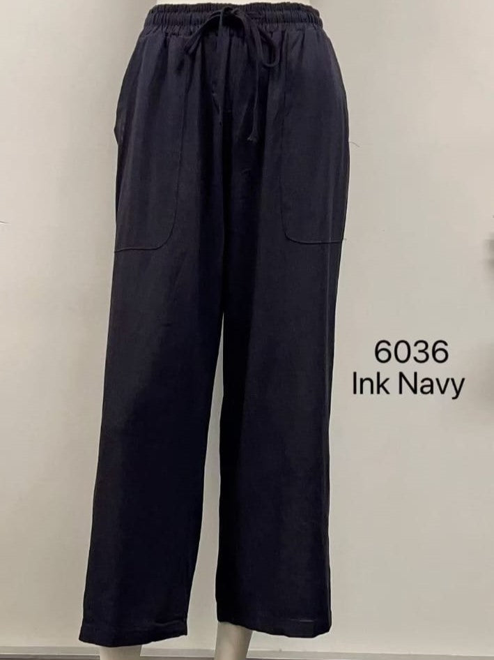 Linen Pant with Pockets
