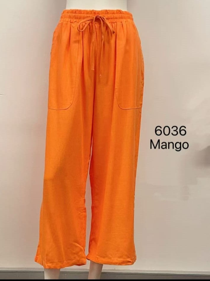 Linen Pant with Pockets