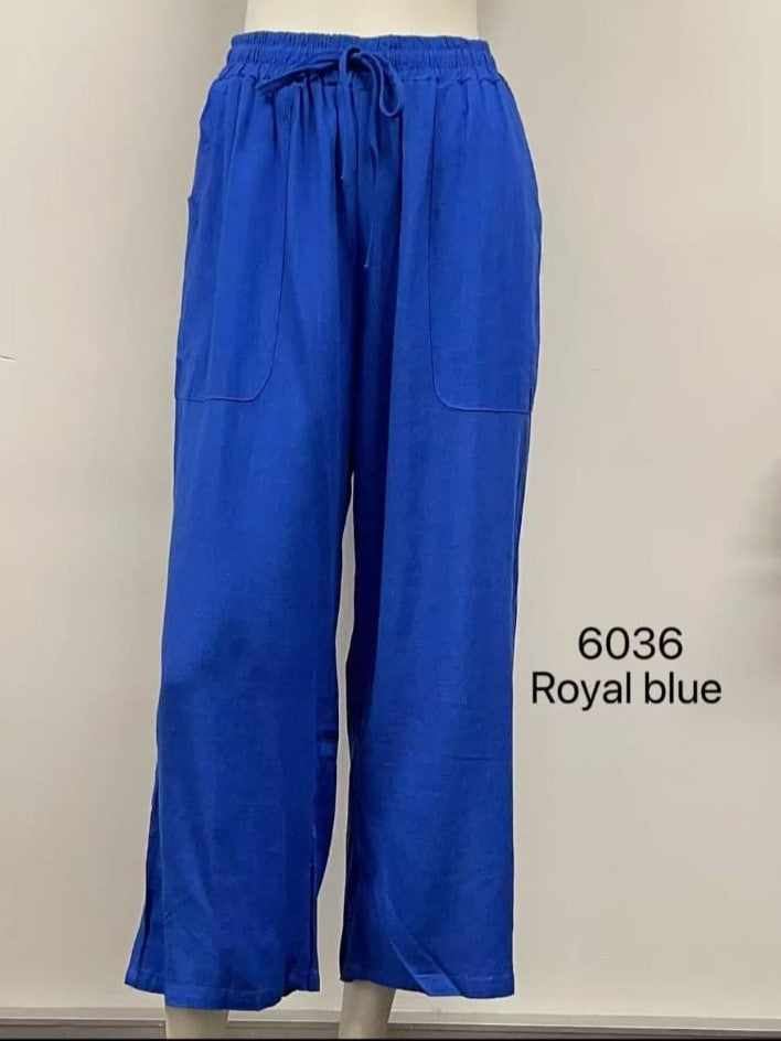 Linen Pant with Pockets