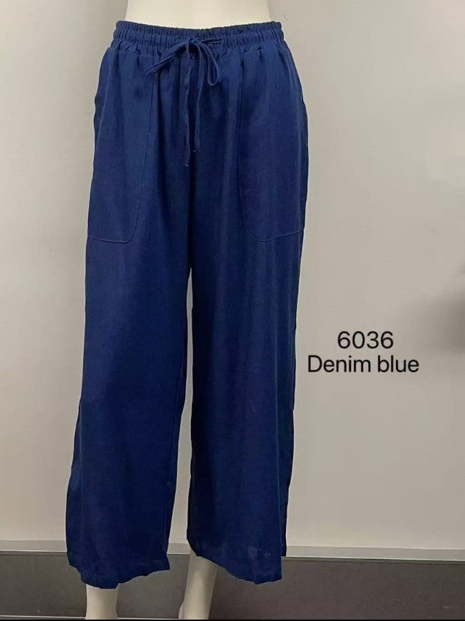 Linen Pant with Pockets