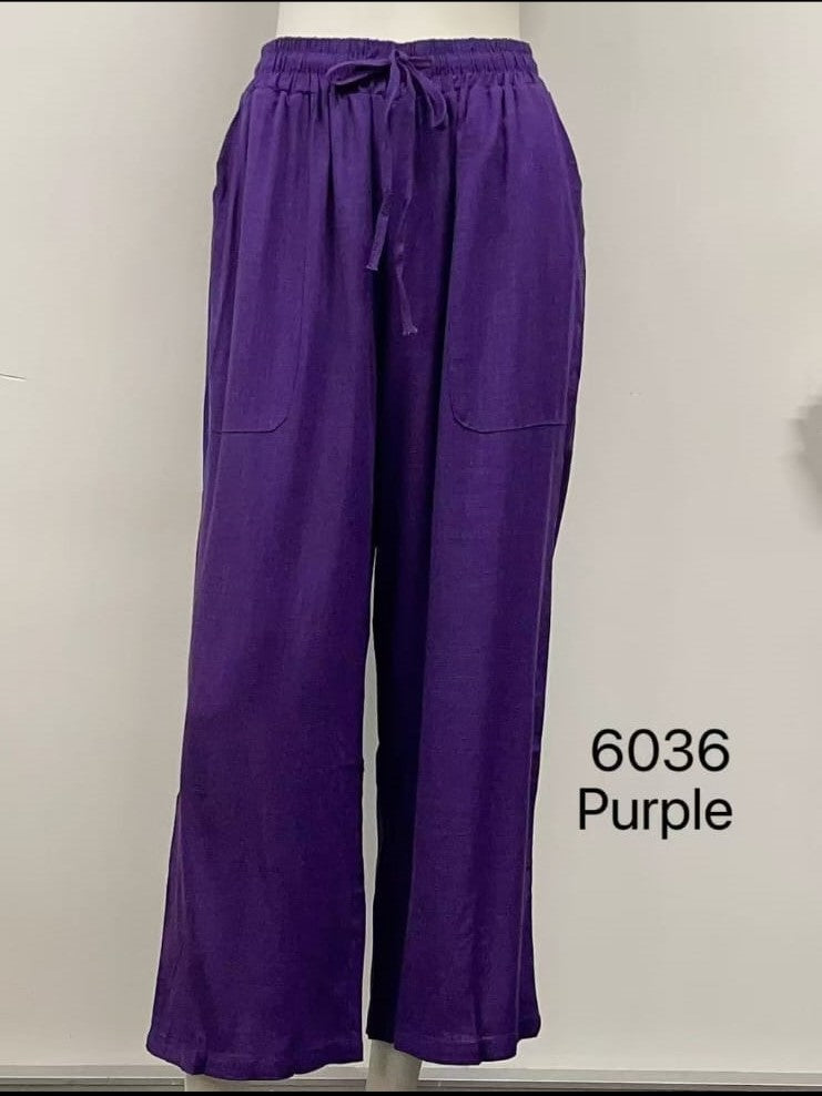 Linen Pant with Pockets