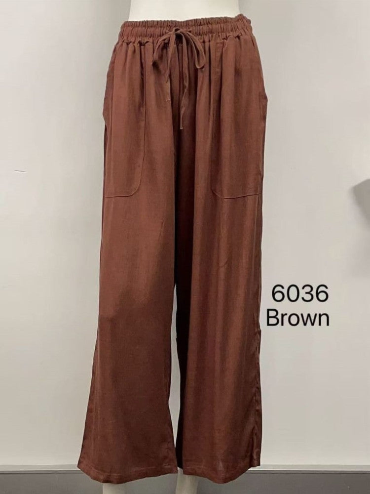 Linen Pant with Pockets