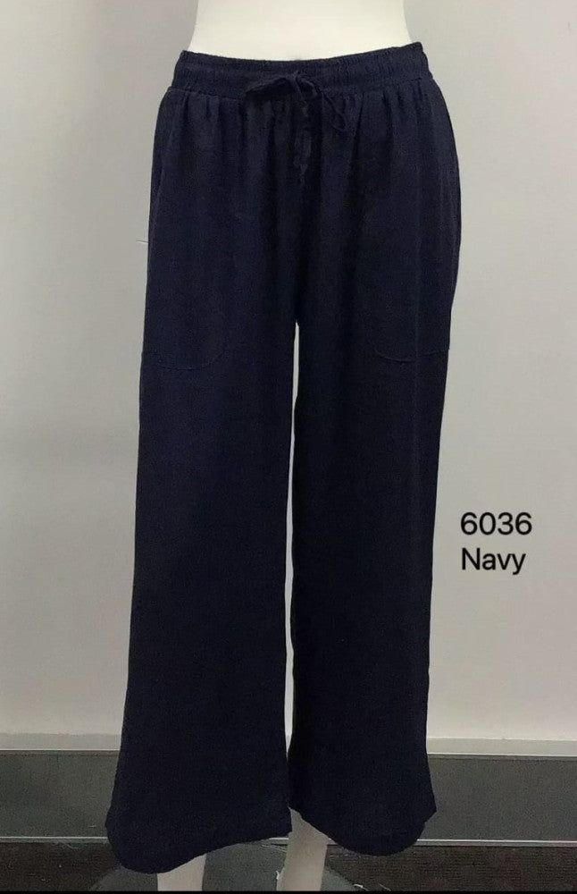Linen Pant with Pockets