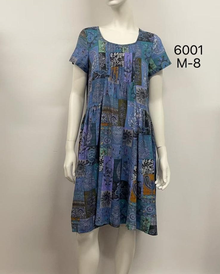 Printed Cotton Dress