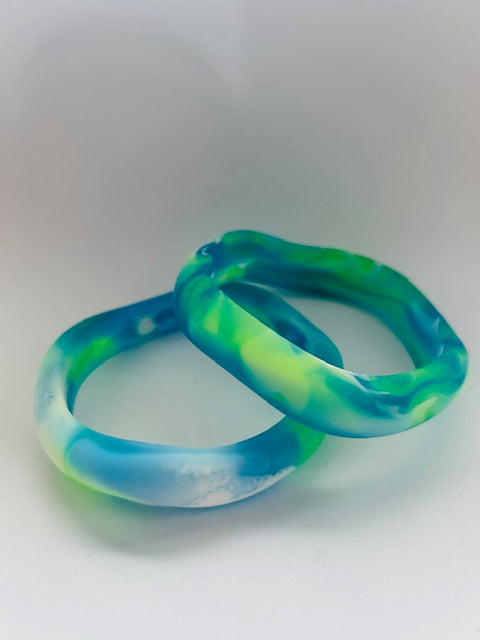 Wonky Resin Bangle