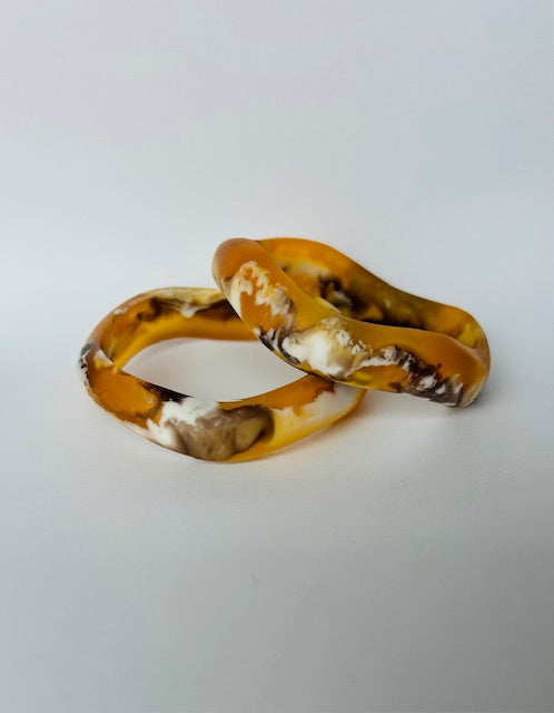 Wonky Resin Bangle