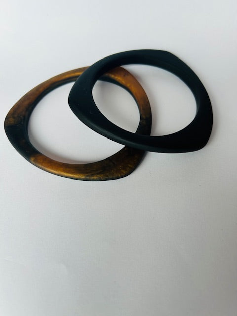 Triangle Resin Bangle