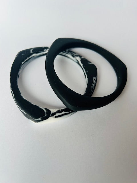 Triangle Resin Bangle
