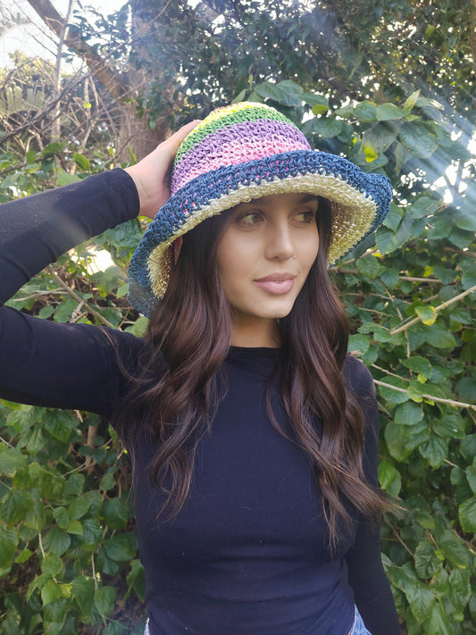Soft Summer Beach Hat - 7236
