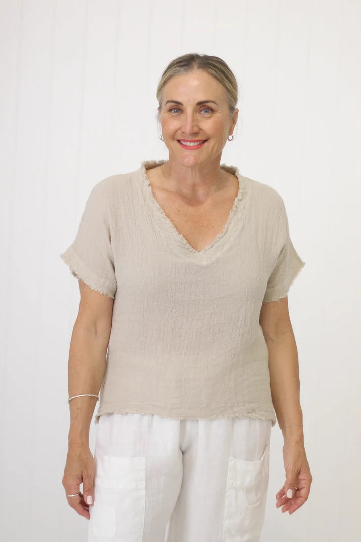 Rebecca Top -  Costa Vita Purolino