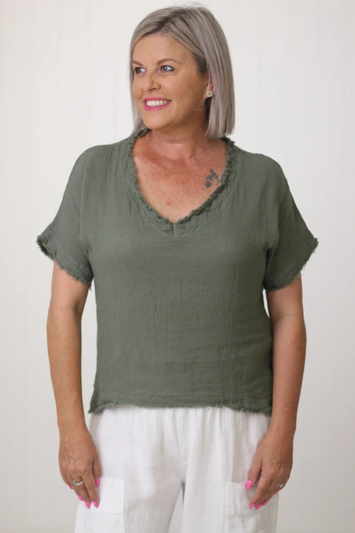 Rebecca Top -  Costa Vita Purolino