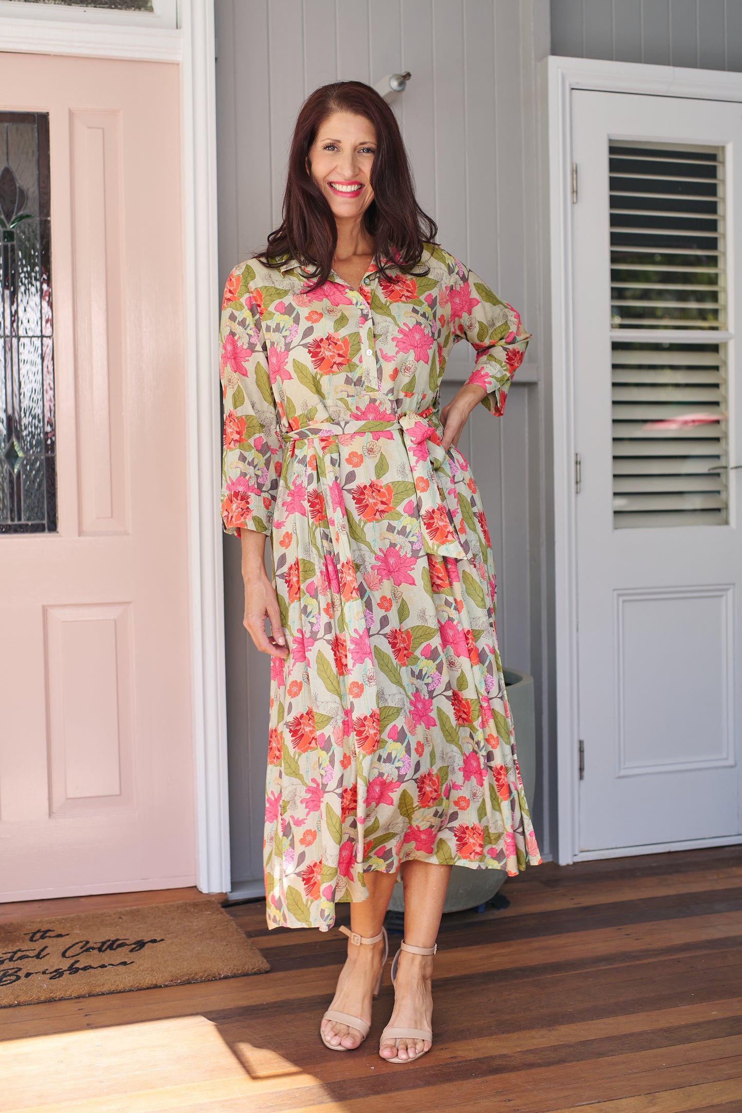MOSS GARDEN LONG DRESS