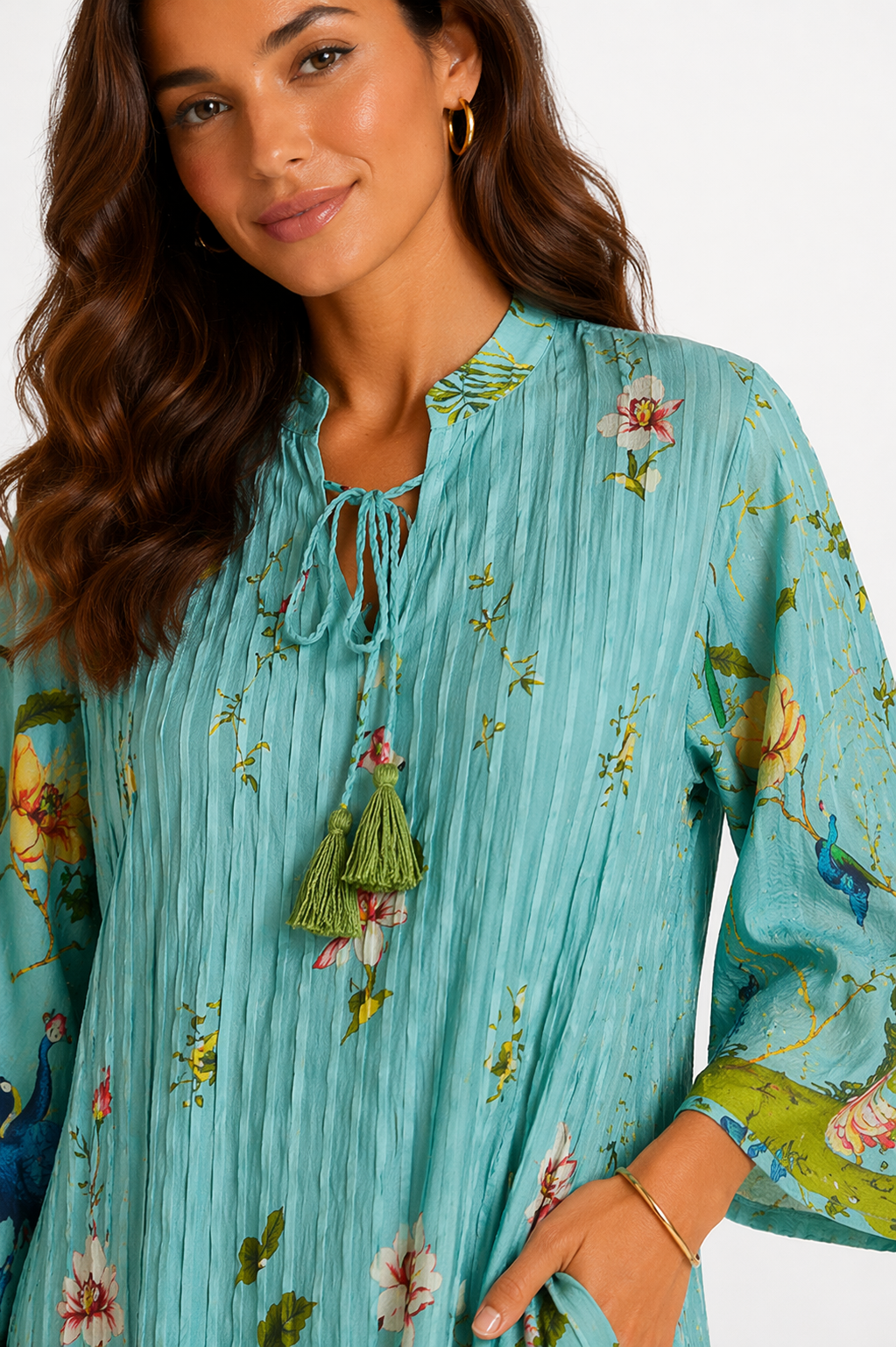 JARDIN BIRDS DRESS