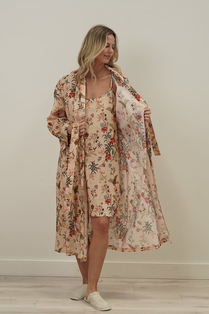 Wildflower Field Beige Kimono