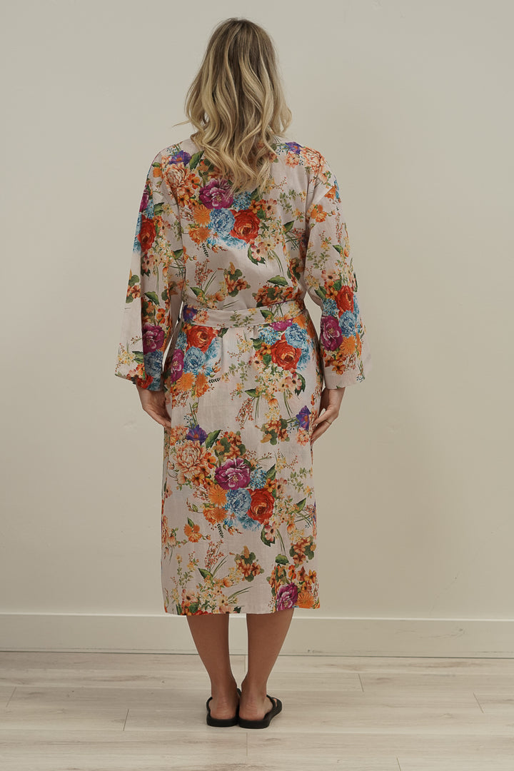 Camilla Bouquet White Kimono