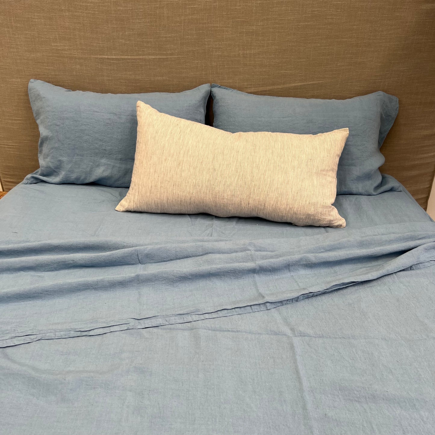 Basics Linen Bedding Sets Glacier Lake