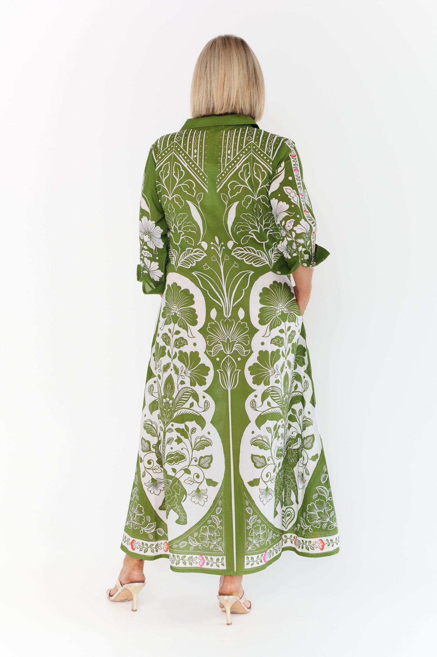 LOTUS OLIVE DRESS